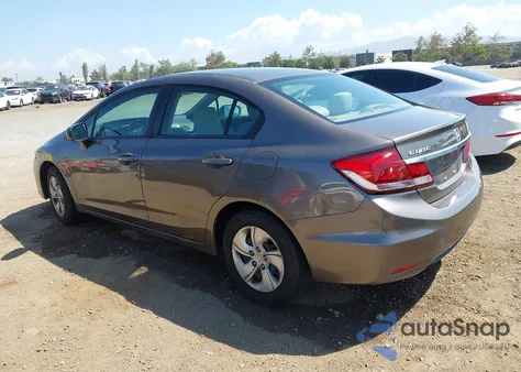 2015 Honda Civic Lx z USA, uszkodzony, nr VIN 2HGFB2F59FH537619